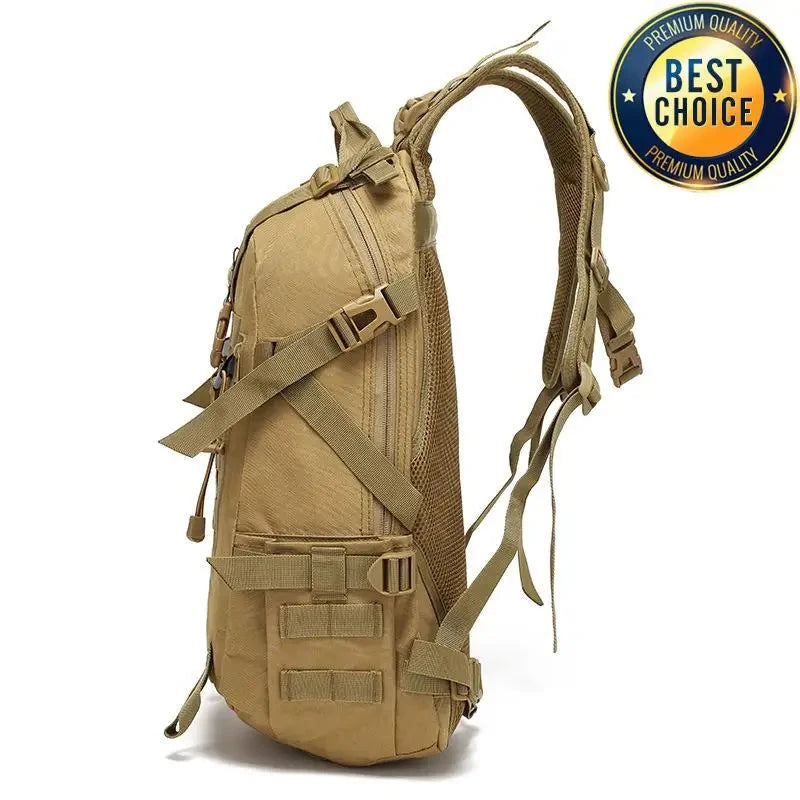 40L Tactical Reflective Backpack Outdoor Molle Camouflage GlowCart