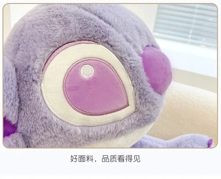 Disney Cartoon Purple Stitch Doll Star Baby Kawaii Plush Toy GlowCart