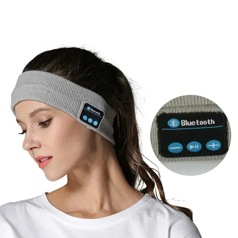 Dual-Mode Bluetooth Headband Headset - Wireless Sleep Mask & GlowCart