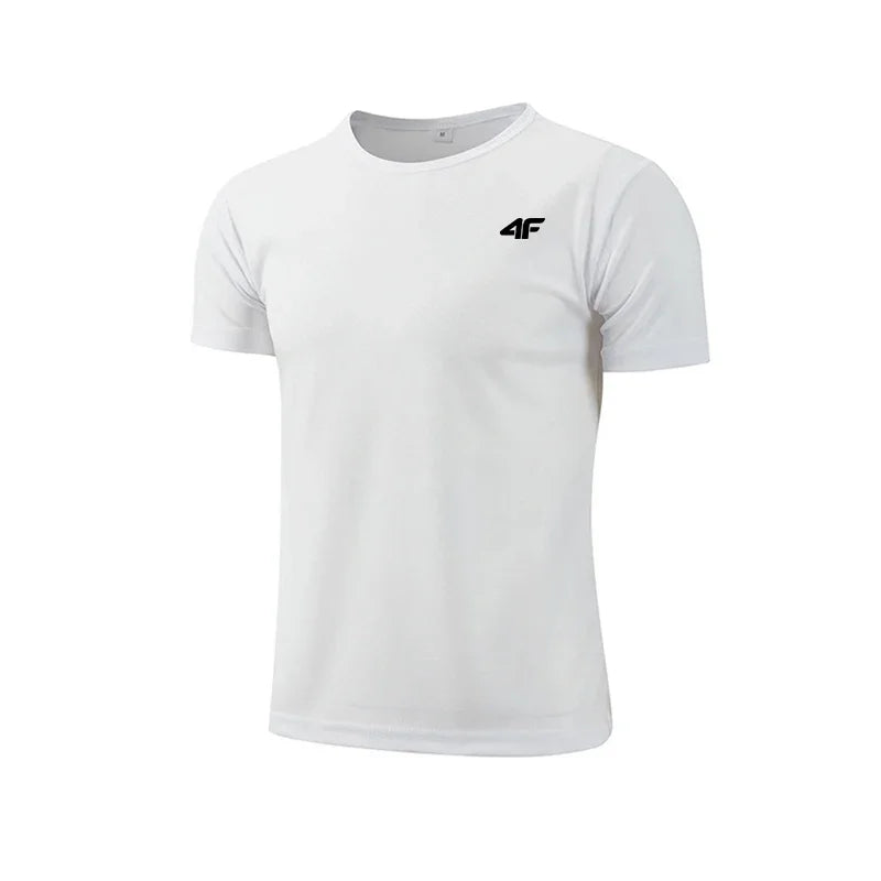 Men's Summer Exercise Trainning T-shirt High Quality