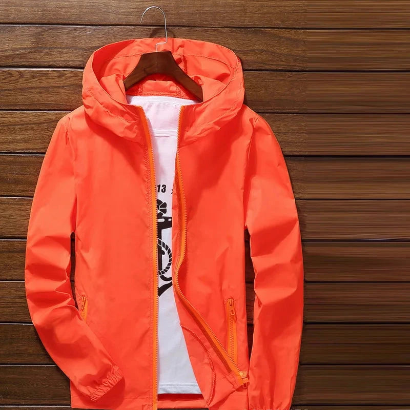 S-7XL Windproof Quick Dry Coat Ultra-Light Waterproof Jacket GlowCart