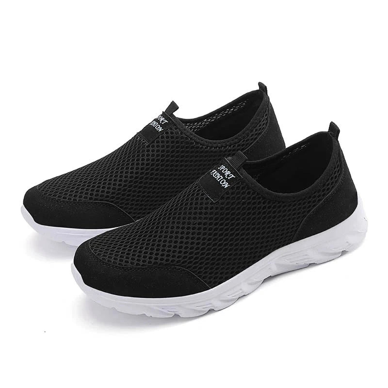 2023 Lightweight Men Casual Shoes Breathable Slip on Male GlowCart
