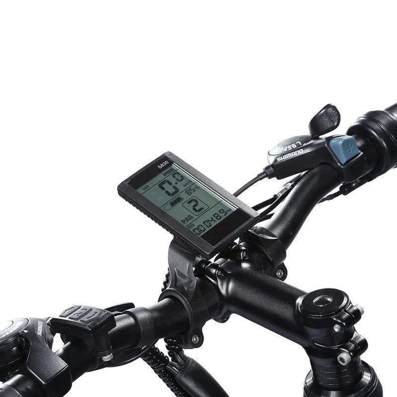 2025 New Electric Mountain Bike Adult Electric Bike, 750W Motor 48V-10.5AH Lithium Battery Bicycle with LCD Display E-Bike GlowCart