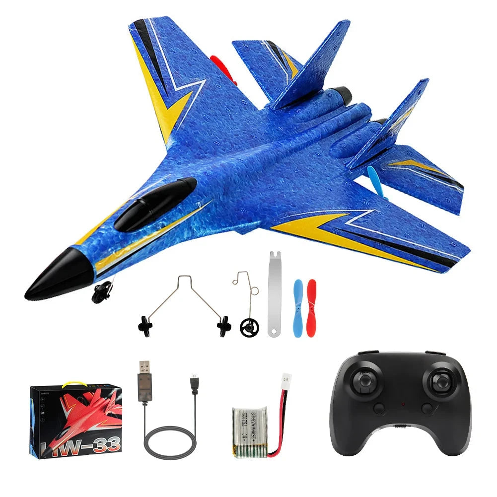 RC Plane SU-27 Aircraft Remote Control Helicopter 2.4G GlowCart