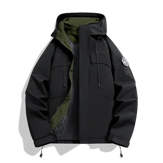 2025 Unisex All-Purpose Cotton Blend Jacket, for Outdoor Sports Casual Daily Wear, Comfortable Zip Up Coat Men Free Shipping GlowCart