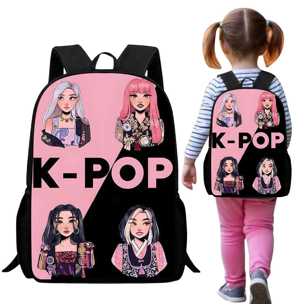 Hunter Simple Travel Rucksack Large Capacity Lightweight Nylon Backpack Demon Laptop Backpack School Outdoor Backpack GlowCart