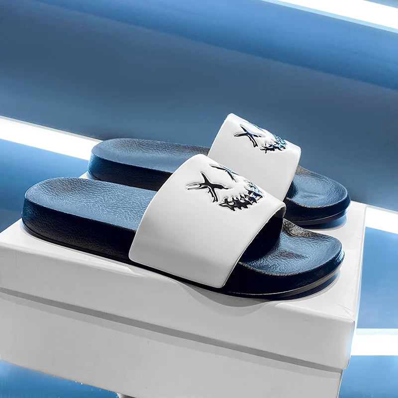 Summer Men's Slippers Shoes Man Soft Slides Non-slip Casual Indoor Outdoor EVA Sandals Beach Garden Fashion For youngster GlowCart