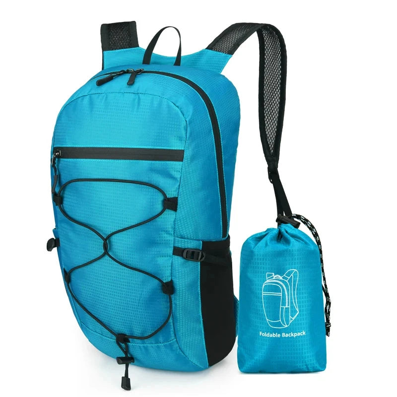 2025 Portable Foldable Backpack Folding Mountaineering Bag GlowCart