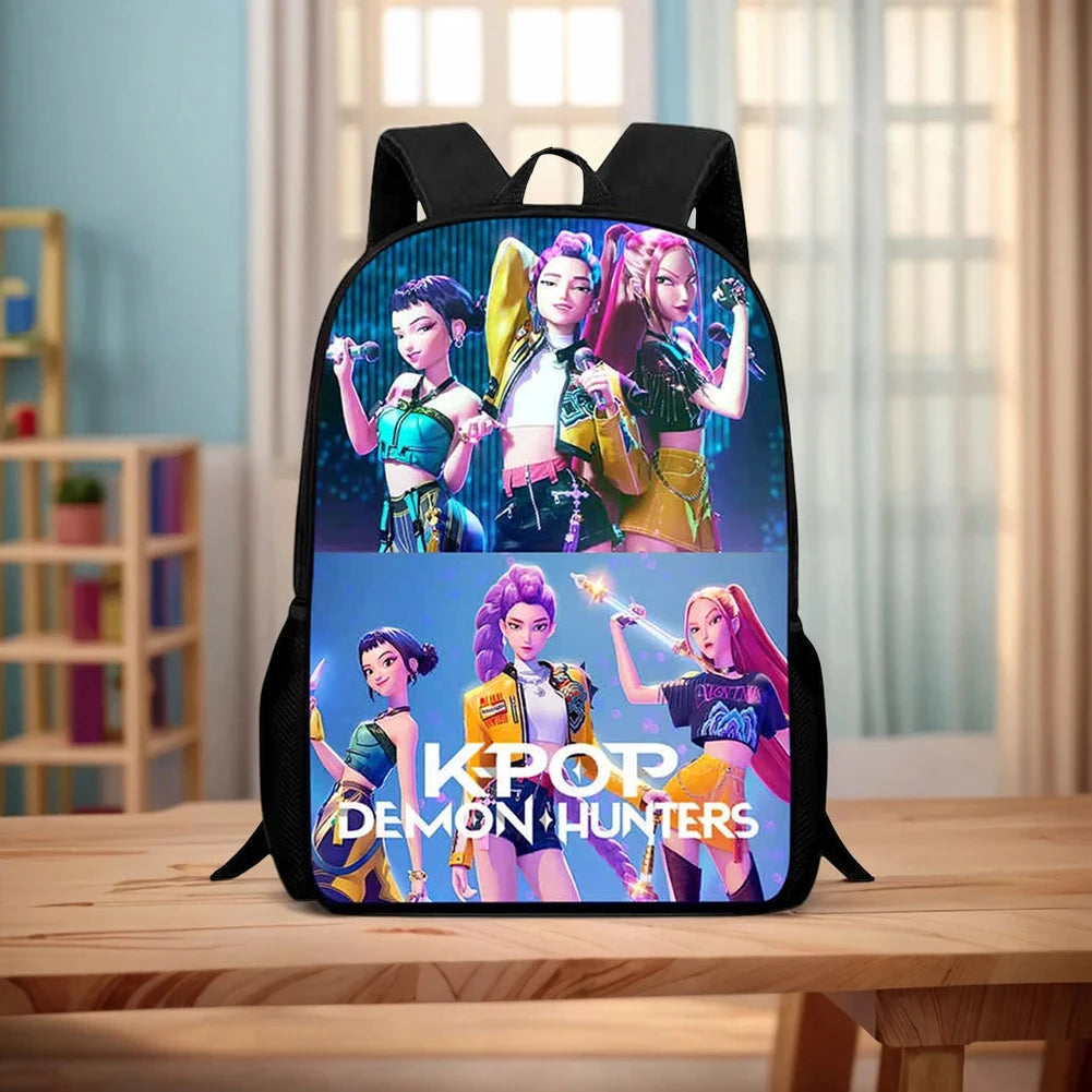 Hunter Simple Travel Rucksack Large Capacity Lightweight Nylon Backpack Demon Laptop Backpack School Outdoor Backpack GlowCart