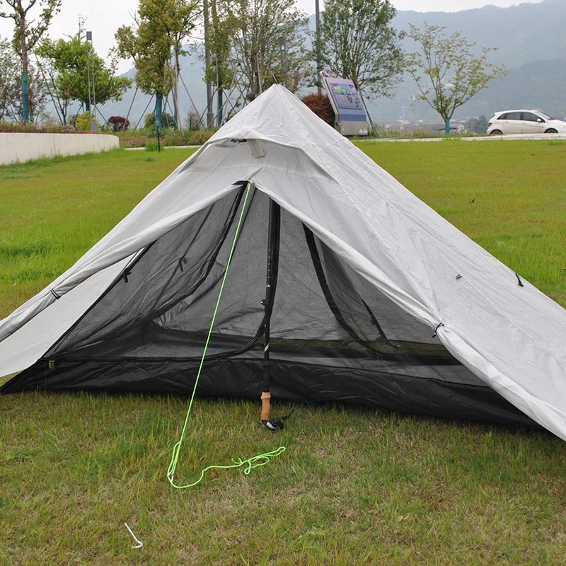 Ultralight Outdoor Backpacking Camping Tent, Trekking Pole GlowCart