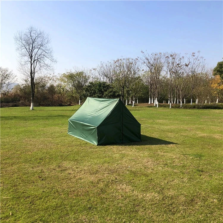 Waterproof Camping Tarp Tent, A Character Type Rainfly GlowCart