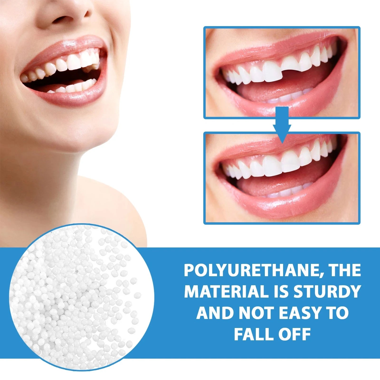 30g Temporary Tooth Repair Moldable Teeth And Gaps False GlowCart