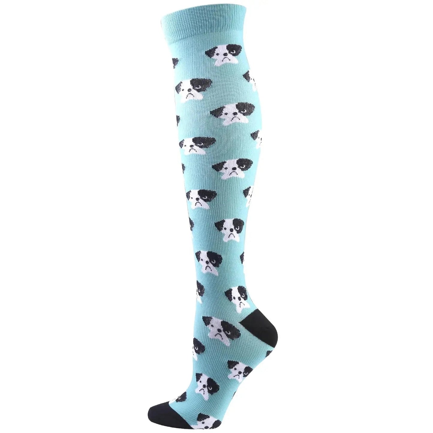 Men Women Compression Socks Varicose Veins Socks 20-30 Mmhg Outdoor Sports Cycling Travel Flight Nurse Running Leg Support Socks GlowCart