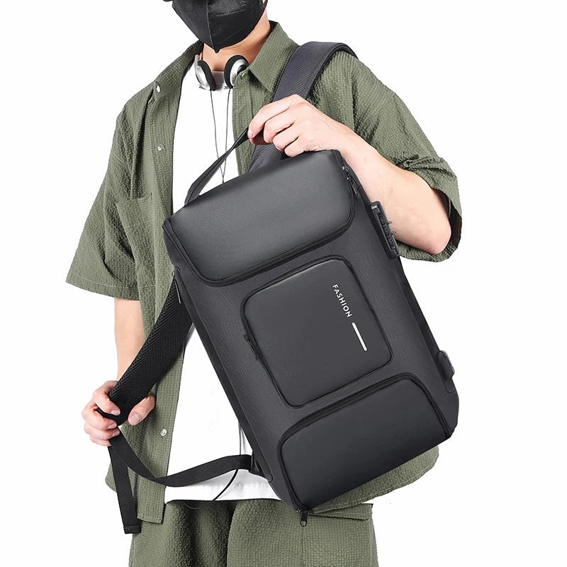 Travel Laptop Backpack USB Charging Bussiness Anti theft GlowCart