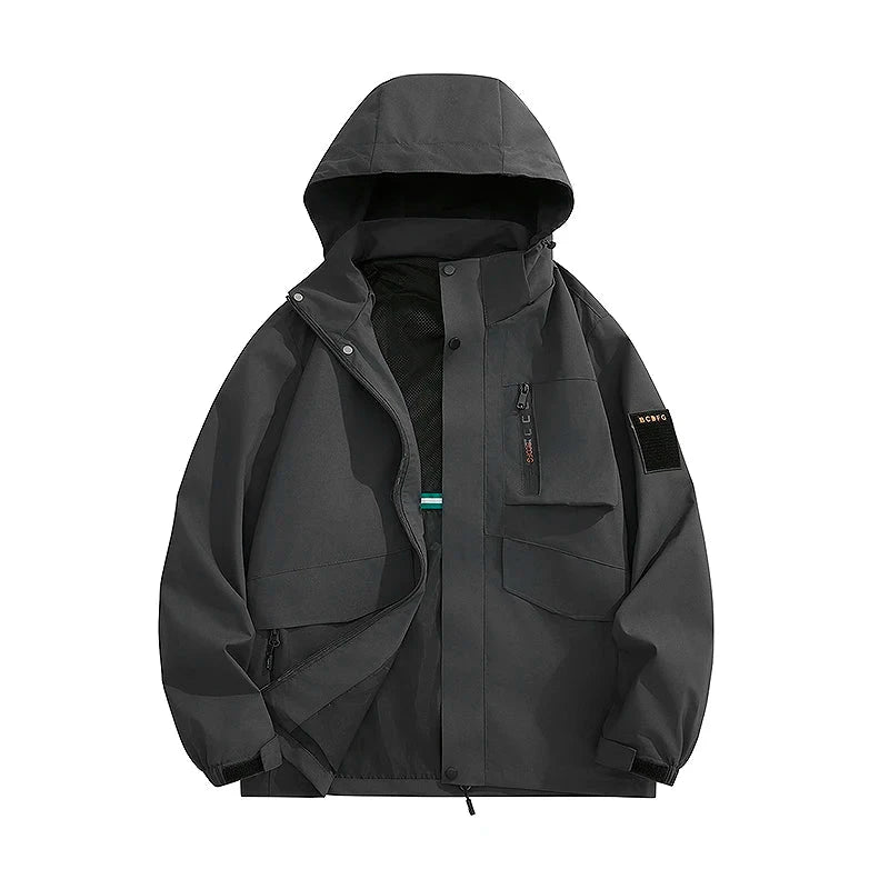 CHRLCK Men's Waterproof Hiking Jackets Large Size Women GlowCart