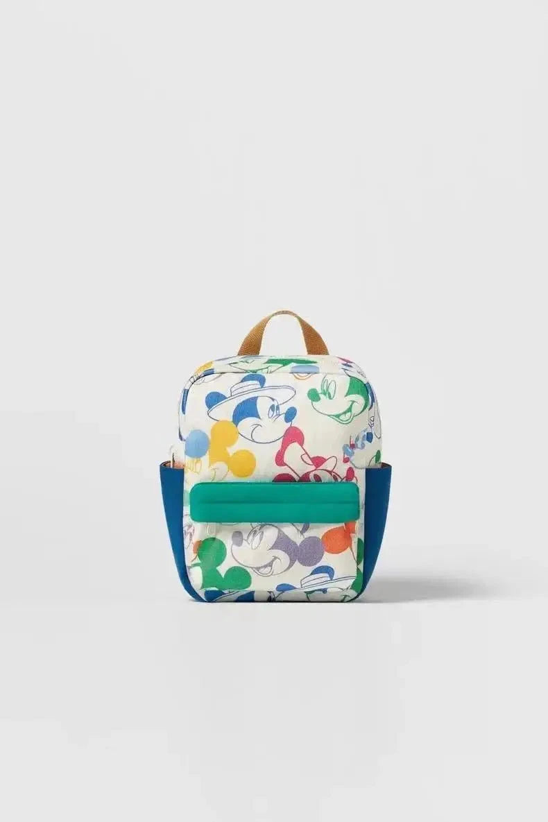 Child 2025 Trendy Backpack New Lovely School Bags Fashion Casual All-match Two-shoulder Bags Baby Boys Cartoon Printed Backpack GlowCart