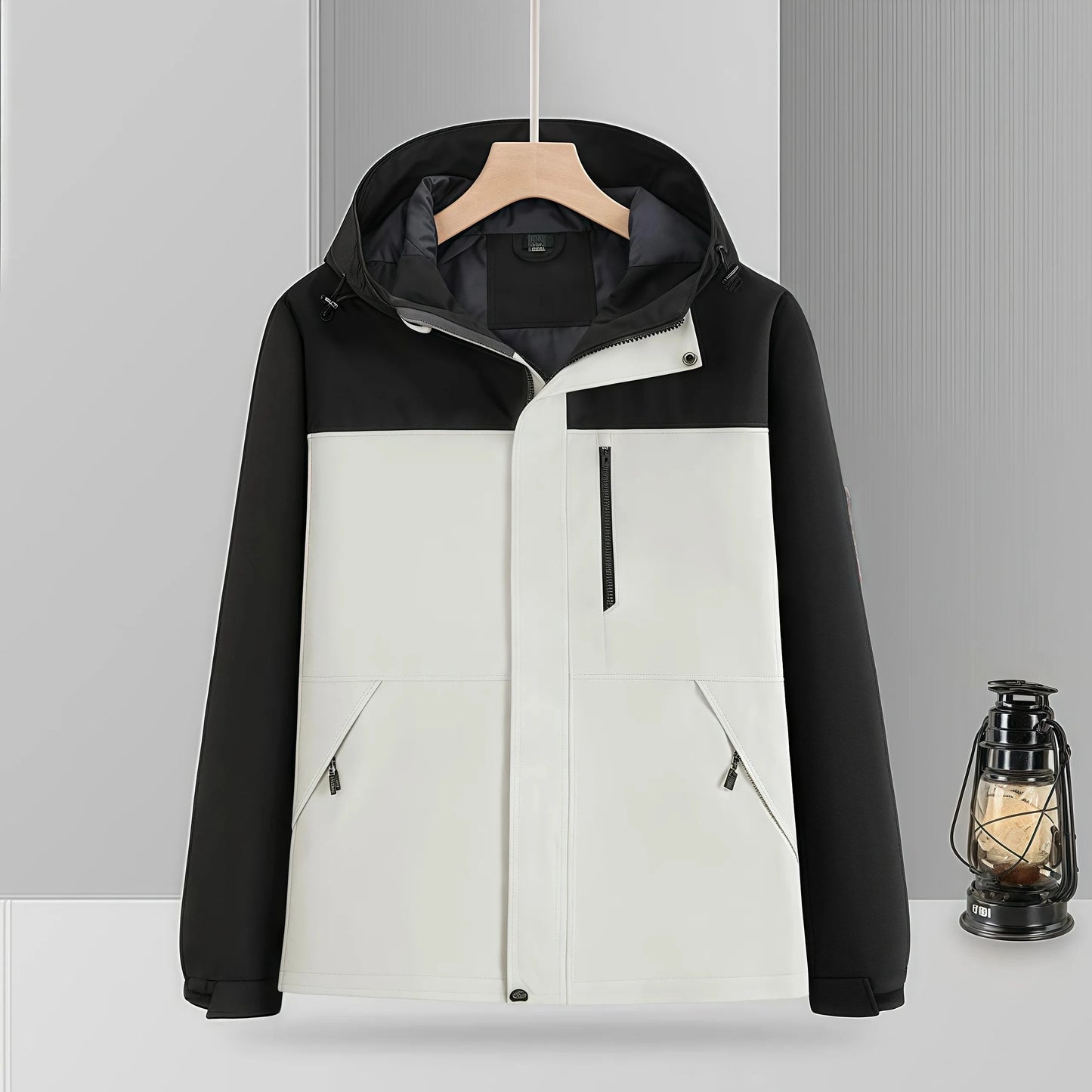 Men's Ski Jacket Waterproof 3 in 1 Winter Coat with Fleece GlowCart