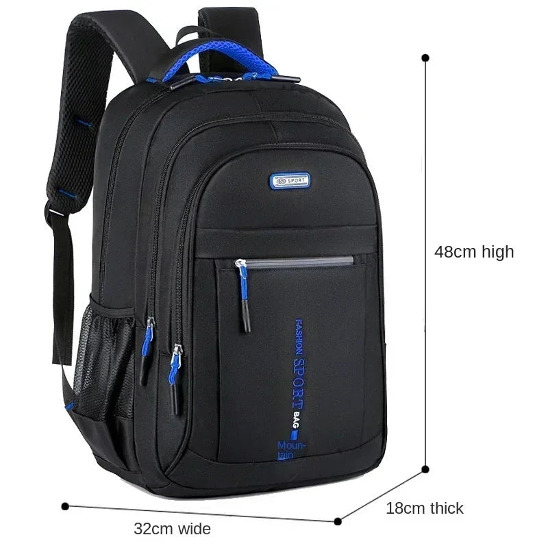 Men's Backpack Oxford Business Computer Bag Waterproof GlowCart