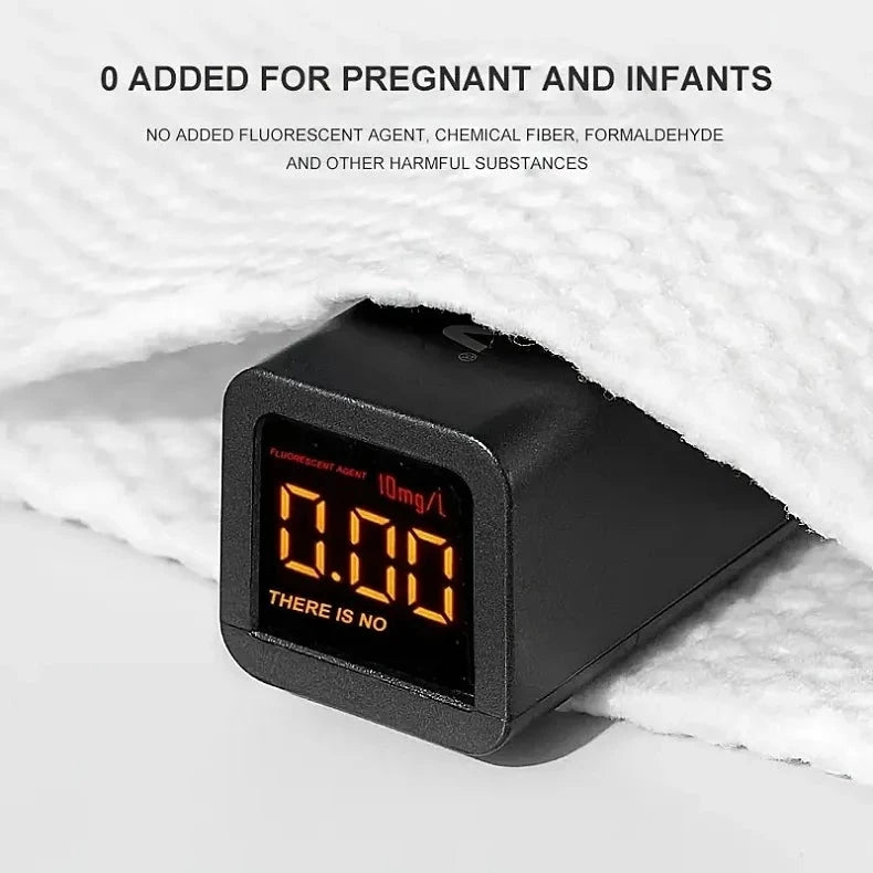 100PCS Disposable Thick 100% Cotton Face Towel Make Up Soft GlowCart