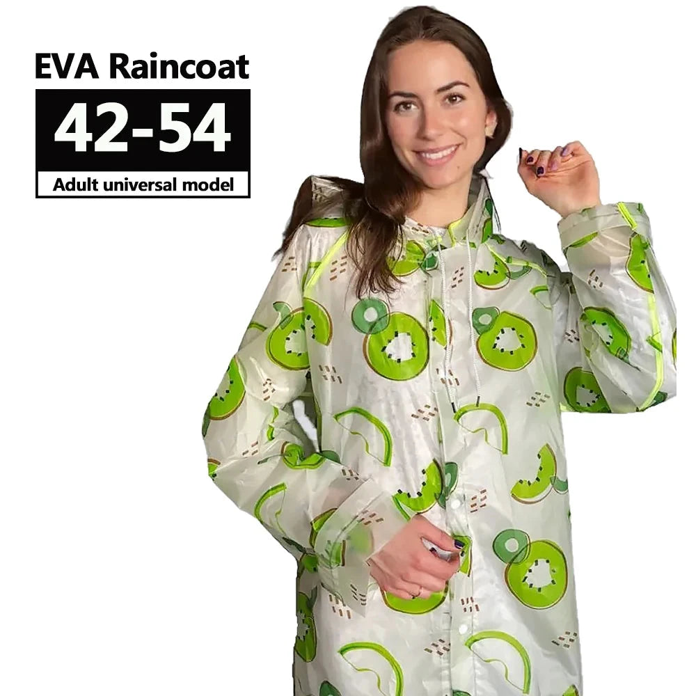 A variety of patterns of adult raincoats, sturdy and durable GlowCart