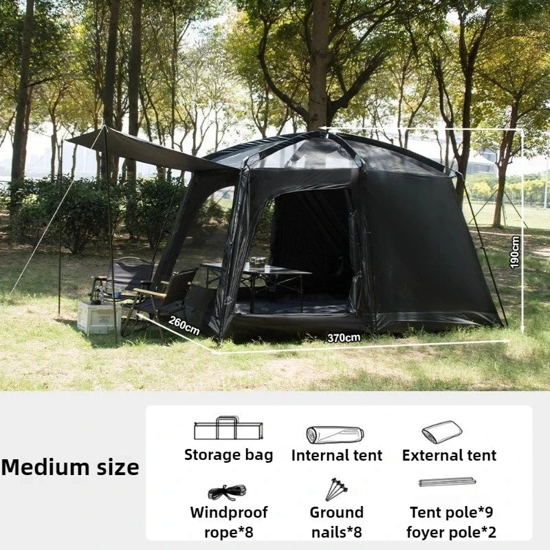 Nature Hike Camping Tent Family Beach Picnic Windproof GlowCart