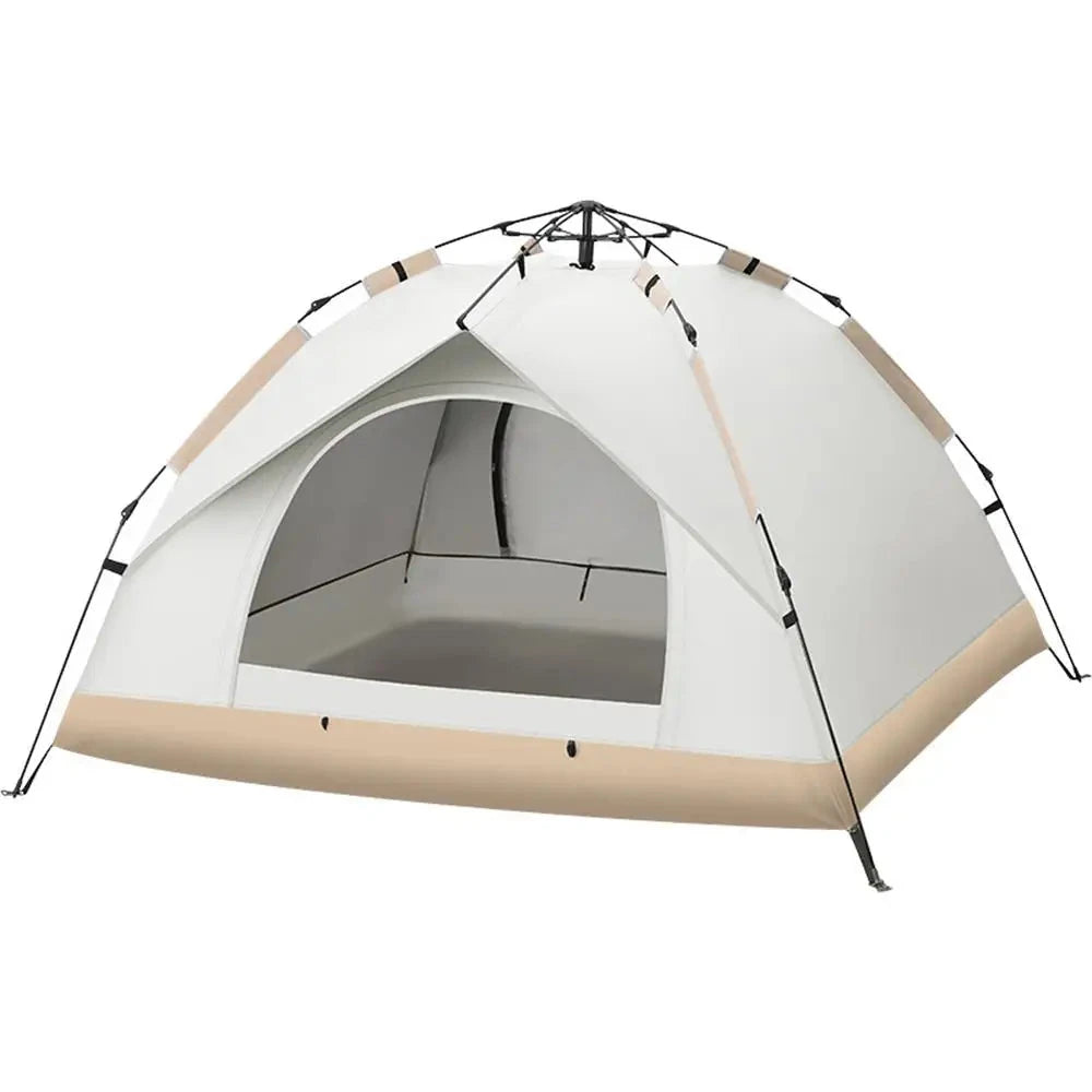 Camping Waterproof Tent 2-3 People One-touch Camping Tent GlowCart
