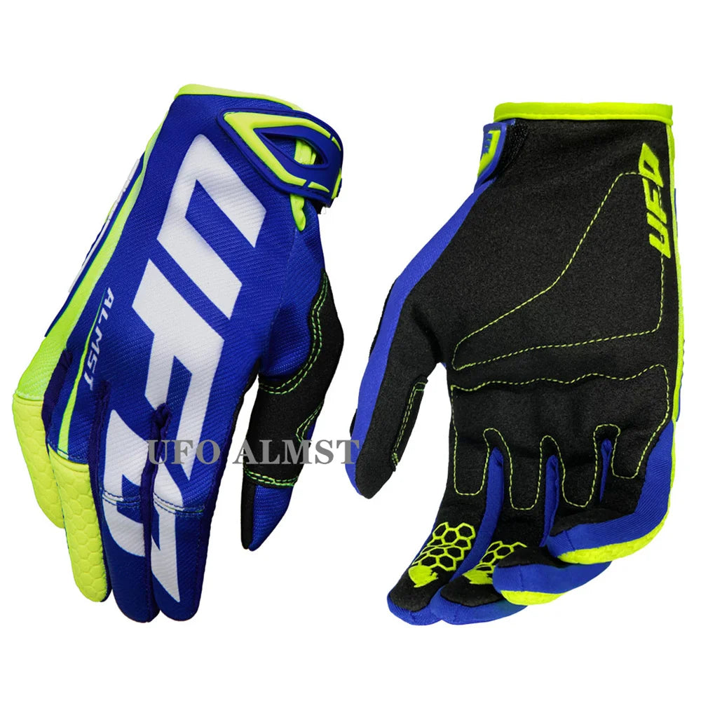UFO Almst Off-road Motorcycle Gloves Mens Women Mountain Bike Gloves BMX ATV UTV Guantes Soft Breathable Motocross Racing Gloves GlowCart