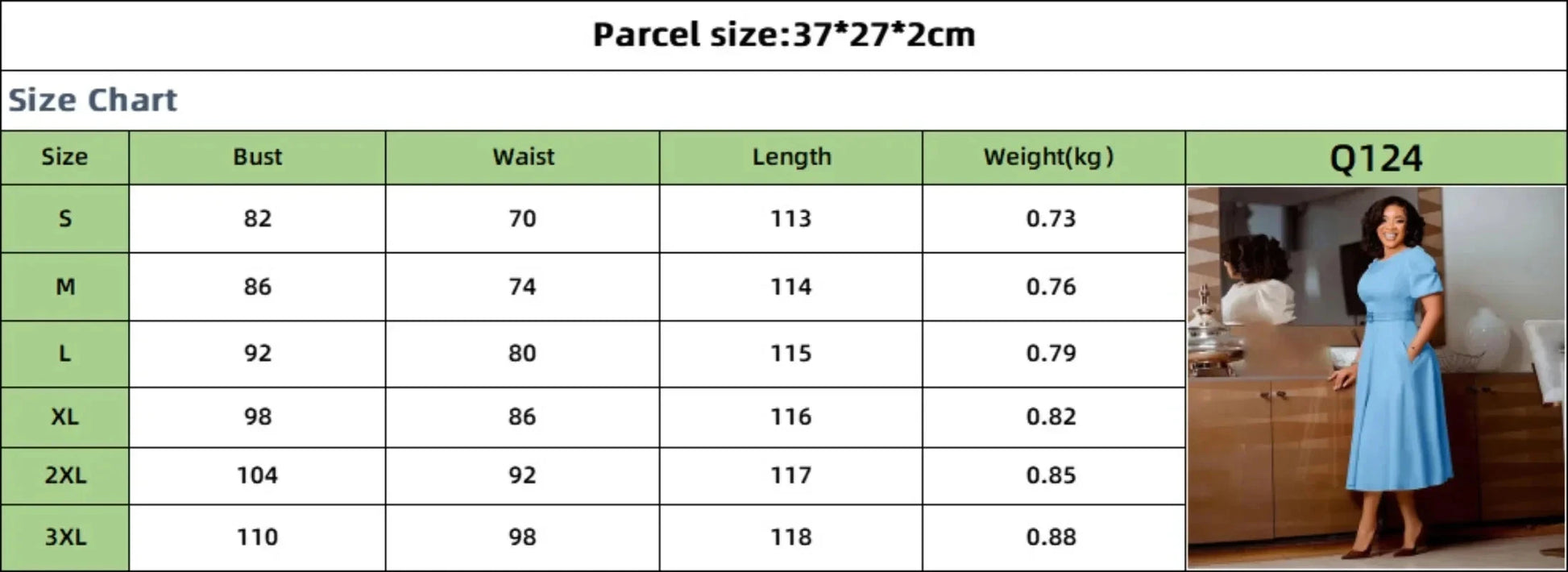 Ladies Office Dresses Women Formal Work O-Neck Puff Sleeve GlowCart