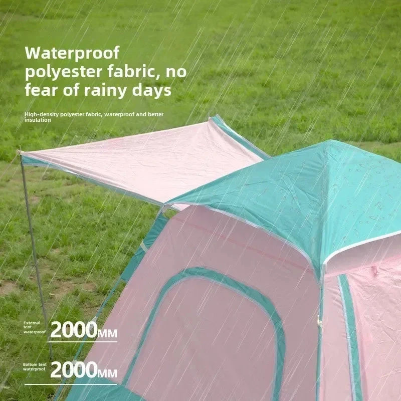 Mountainhiker Portable Automatic Quick-Open Tent Outdoor GlowCart