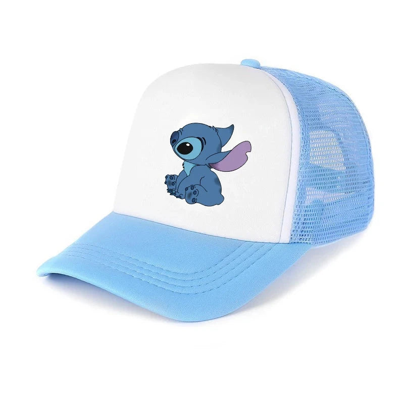 Stitch Baseball Cap For Boys And Girl, Adjustable Protection GlowCart