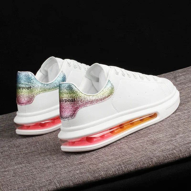 Mens Sneakers Walking Men Casual Shoes Fashion Brand Leather Sport Male Man Sneakers Shoes for Men Designer Platform Mens Shoes GlowCart