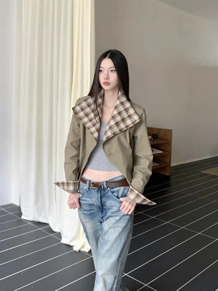 CHEERART Designer Autumn 2025 Jackets For Woman Outerwears GlowCart