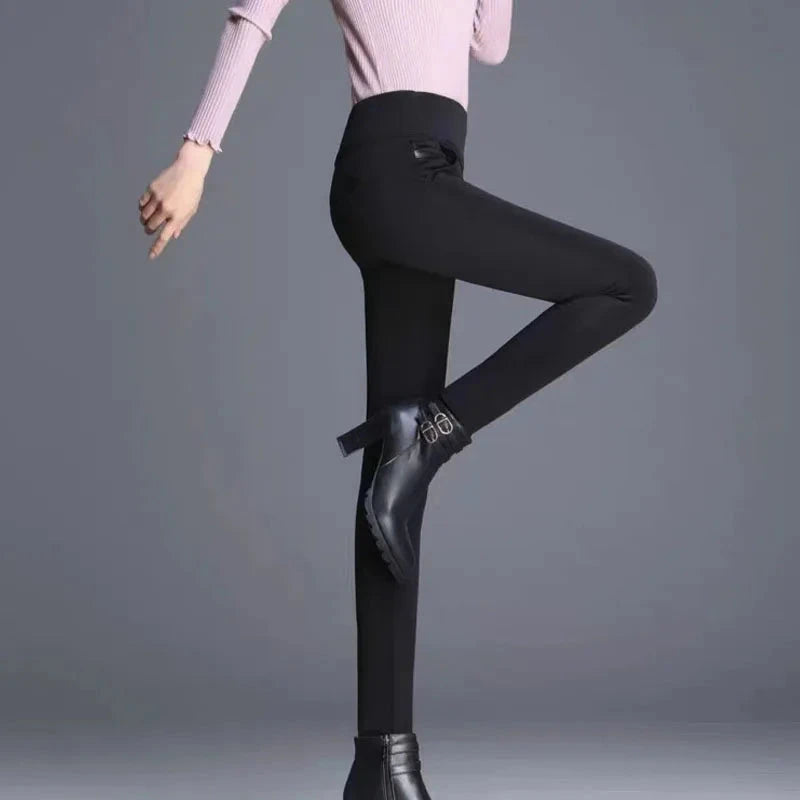 1pcs Spring Autumn Women's High Waited Leggings Comfort GlowCart