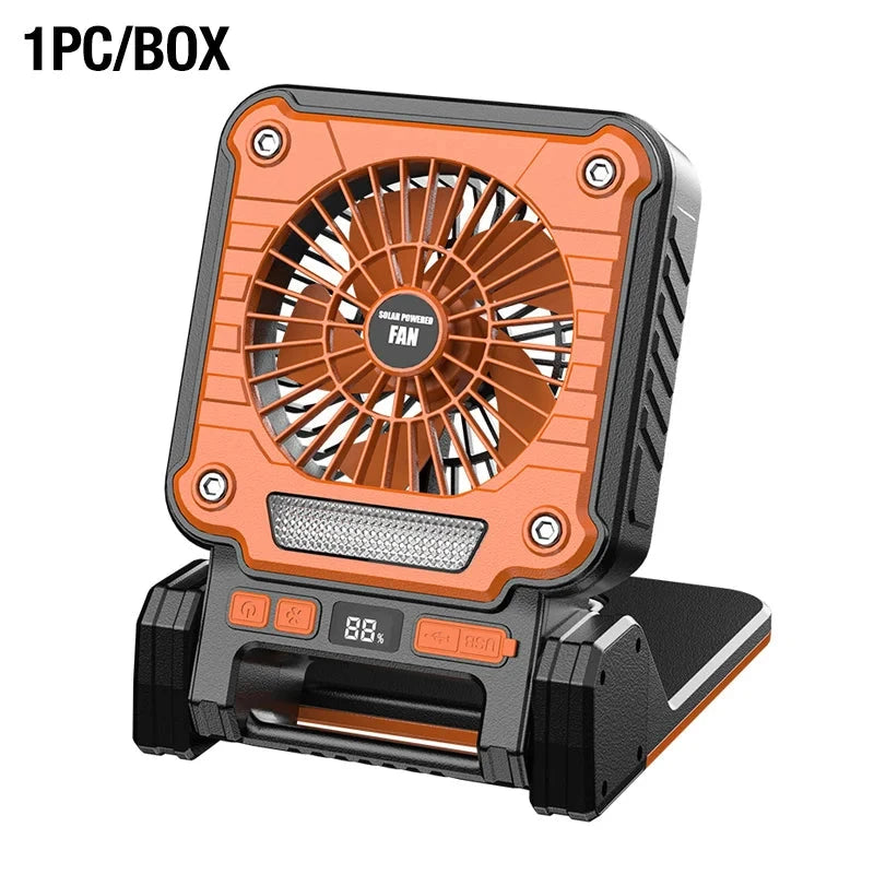 Outdoor camping fan portable USB tent lighting LED GlowCart