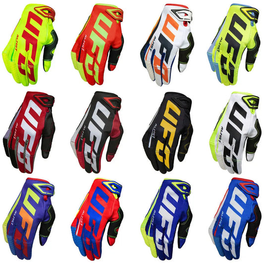 UFO Almst Off-road Motorcycle Gloves Mens Women Mountain Bike Gloves BMX ATV UTV Guantes Soft Breathable Motocross Racing Gloves GlowCart