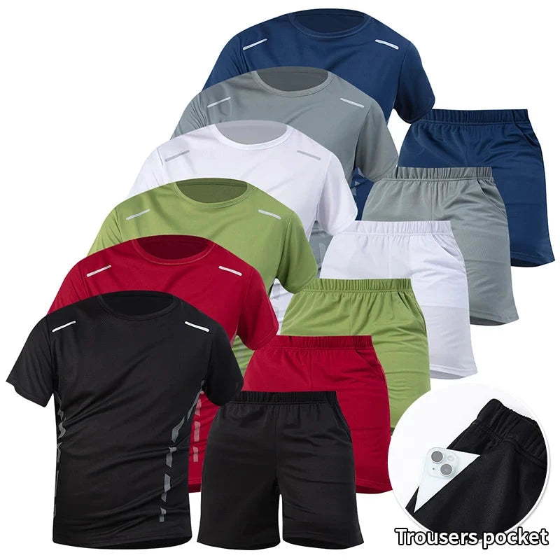 1/2/4Pcs Men's Summer Solid Color Mix And Match GlowCart