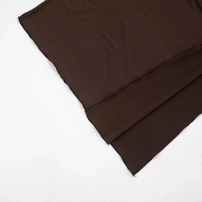 Mozision One Shoulder Lace See Through Sexy Maxi Dress Women GlowCart