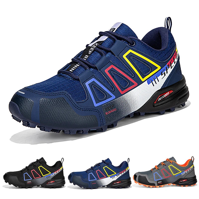 New Men Cycling Shoes MTB Shoes Outdoor Non-Slip Wear-Resistant Mountaineering Travel Shoes Men Casual Road Cycling Sports Shoes GlowCart