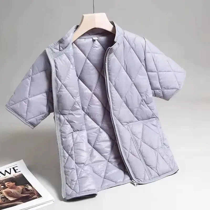 New Down Cotton-Padded Vest Jacket 2025 Autumn Winter GlowCart