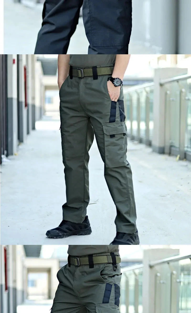New Tactical Work Pants Men Outdoor Cargo Trousers GlowCart