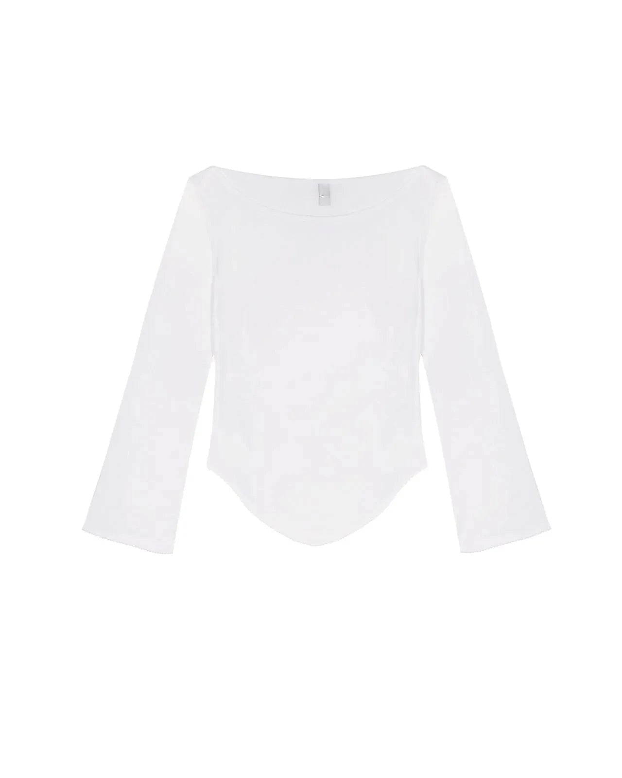 Cou Autumn Three-Quarter Sleeve Pink Round Neck Long-Sleeve GlowCart