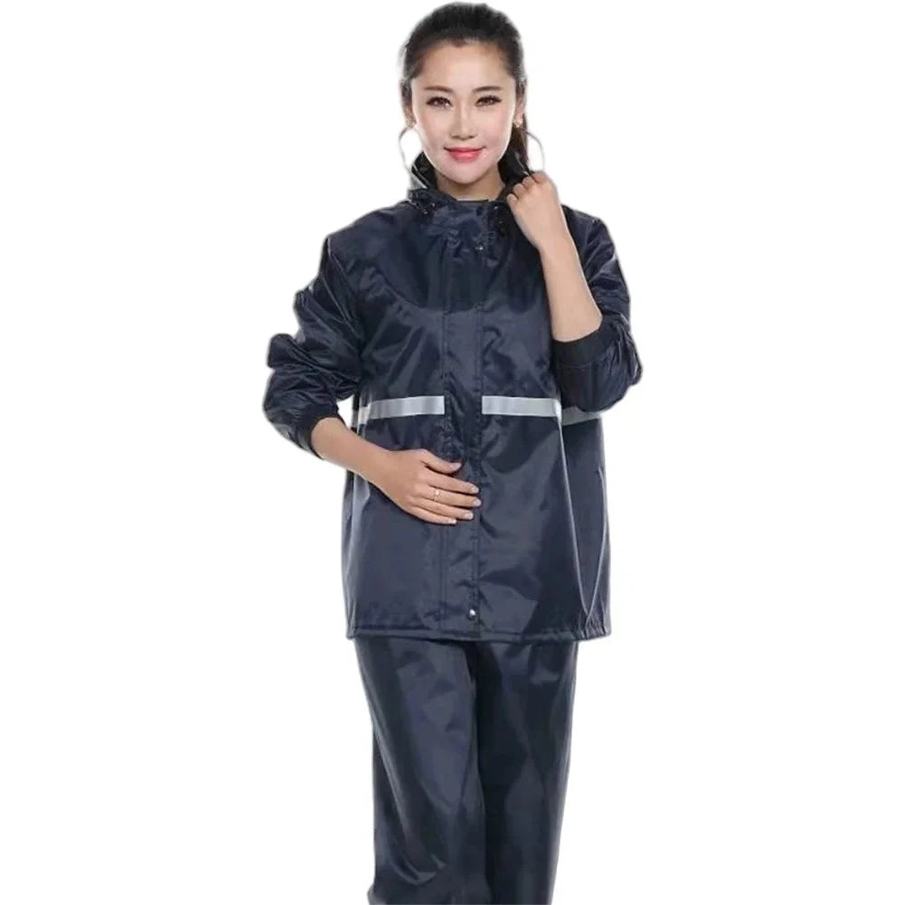 Motorcycle Raincoat Suit Waterproof Rainstorm Prevention GlowCart
