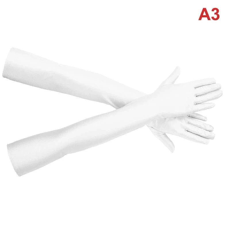 High Elastic Spandex Sun Protection Gloves Party Nightclub GlowCart