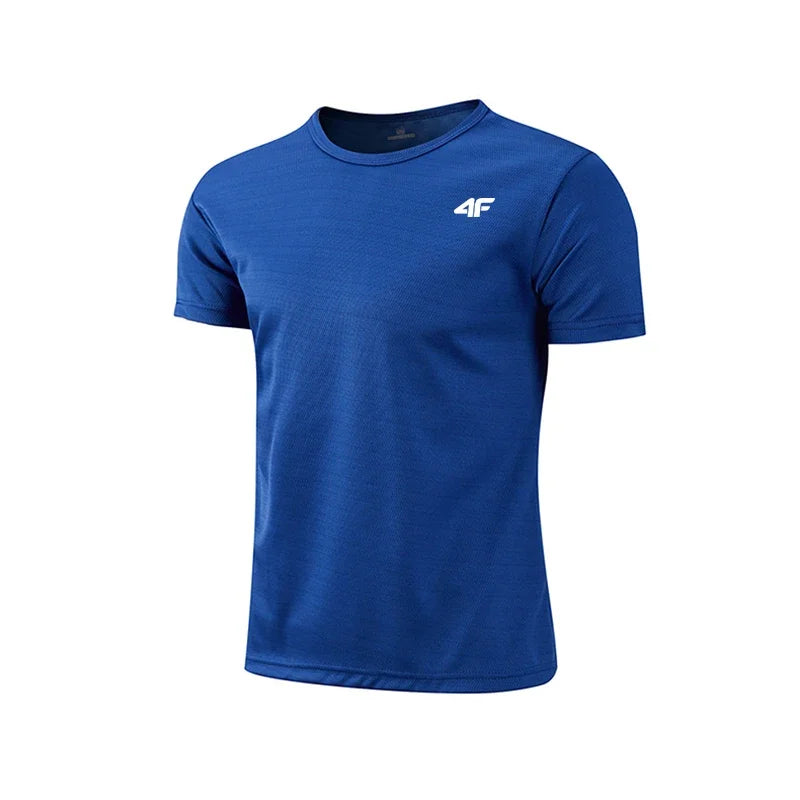 Men's Summer Exercise Trainning T-shirt High Quality