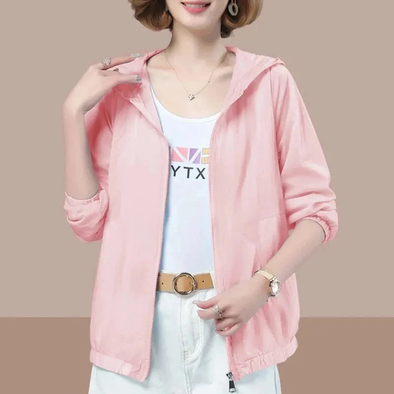 Women's Jacket 2024 New Summer Sun Protection Thin Coat GlowCart