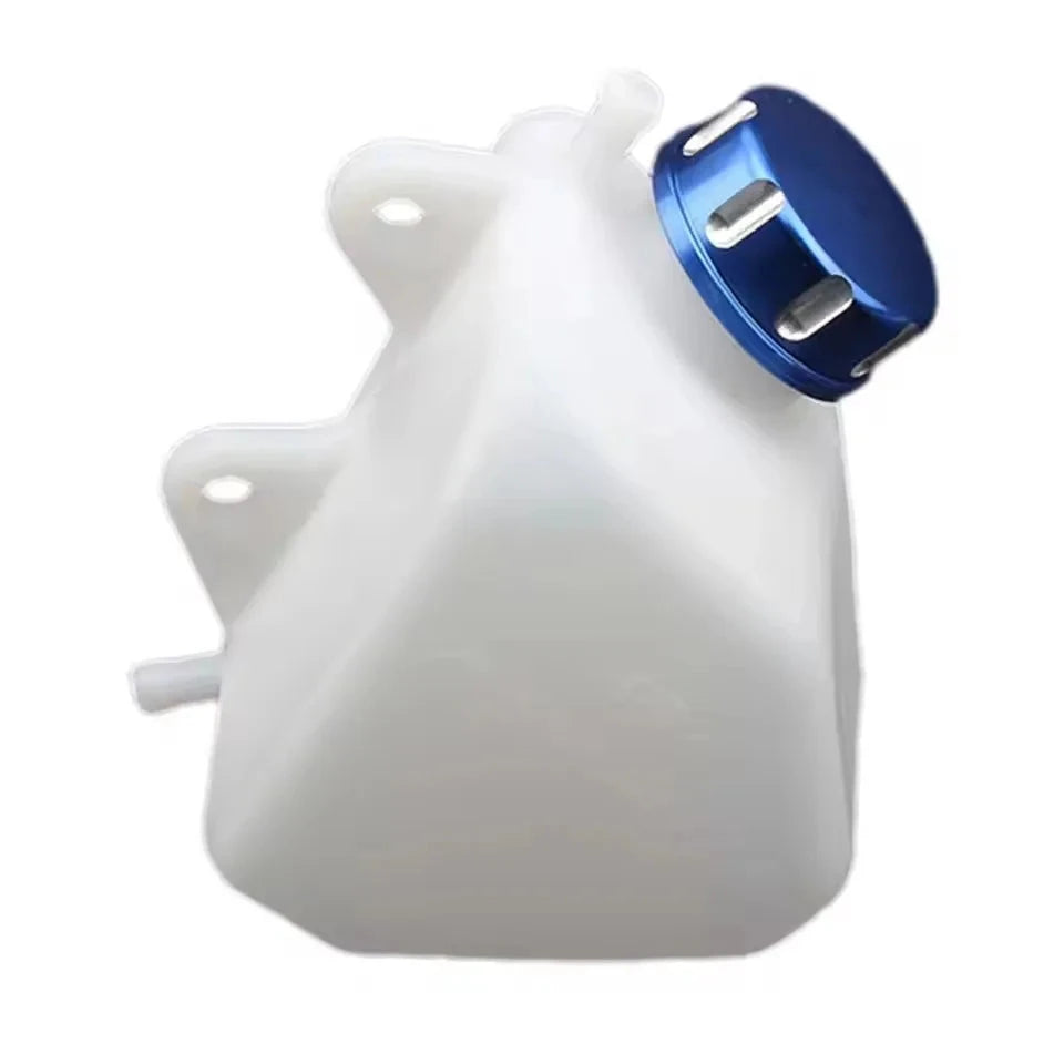 ATV UTV Motorcycle Accessory Coolant Reservoir Tank with Lid For Kawasaki KLX250 1994-2007 Radiator Water Bottle Motocross Parts GlowCart