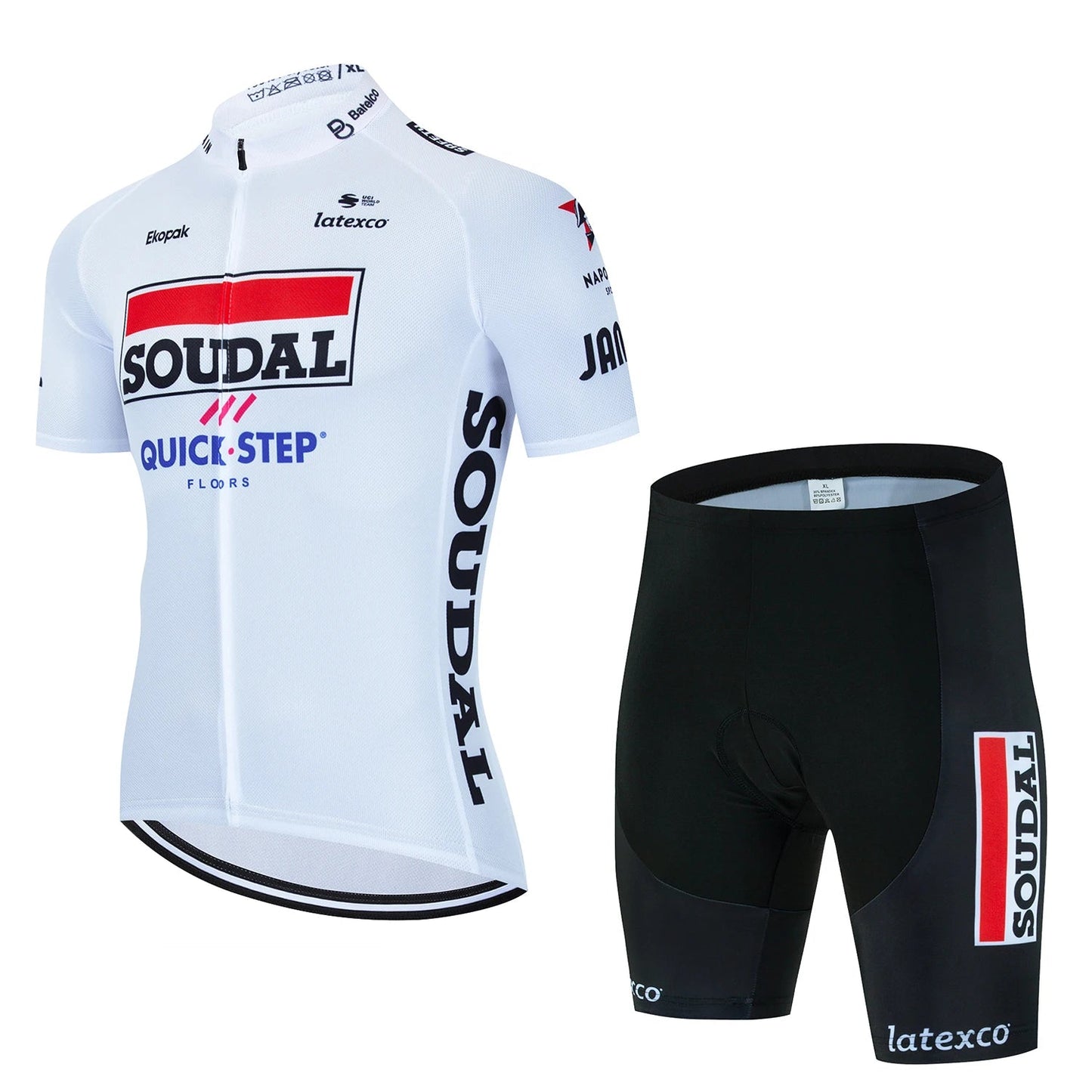 2025 SOUDAL Cycling Clothes Jersey Men Set Mtb Road Bike Uniform Shorts Man Mountain Complete Bib Men's Suit Cycle Spring Summer GlowCart