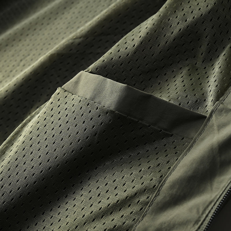 Windbreaker Men Tactical Jacket Waterproof Outdoor Hooded