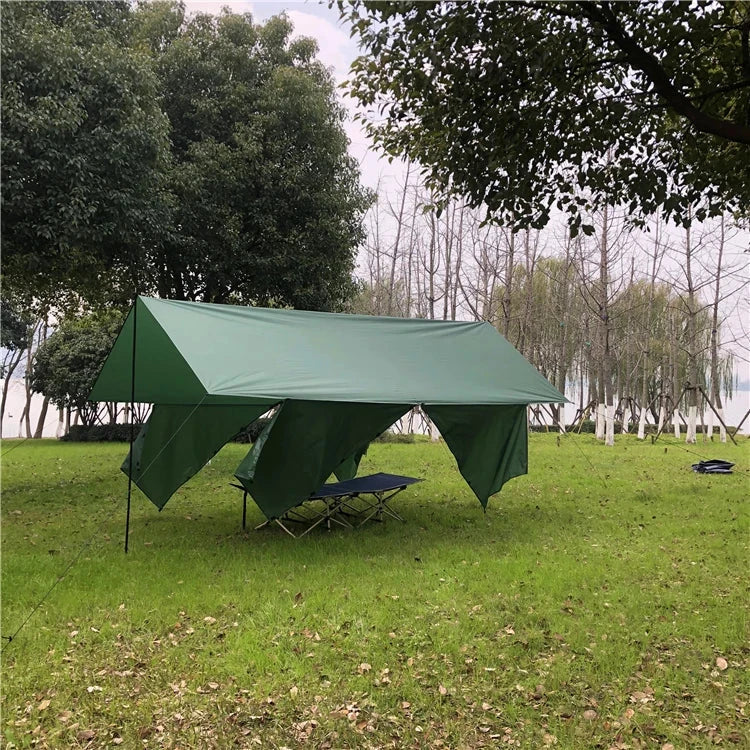 Waterproof Camping Tarp Tent, A Character Type Rainfly GlowCart