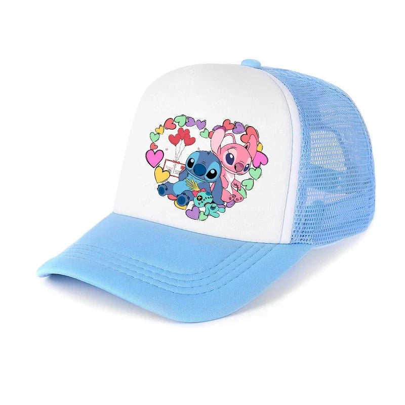 Stitch Baseball Cap For Boys And Girl, Adjustable Protection GlowCart